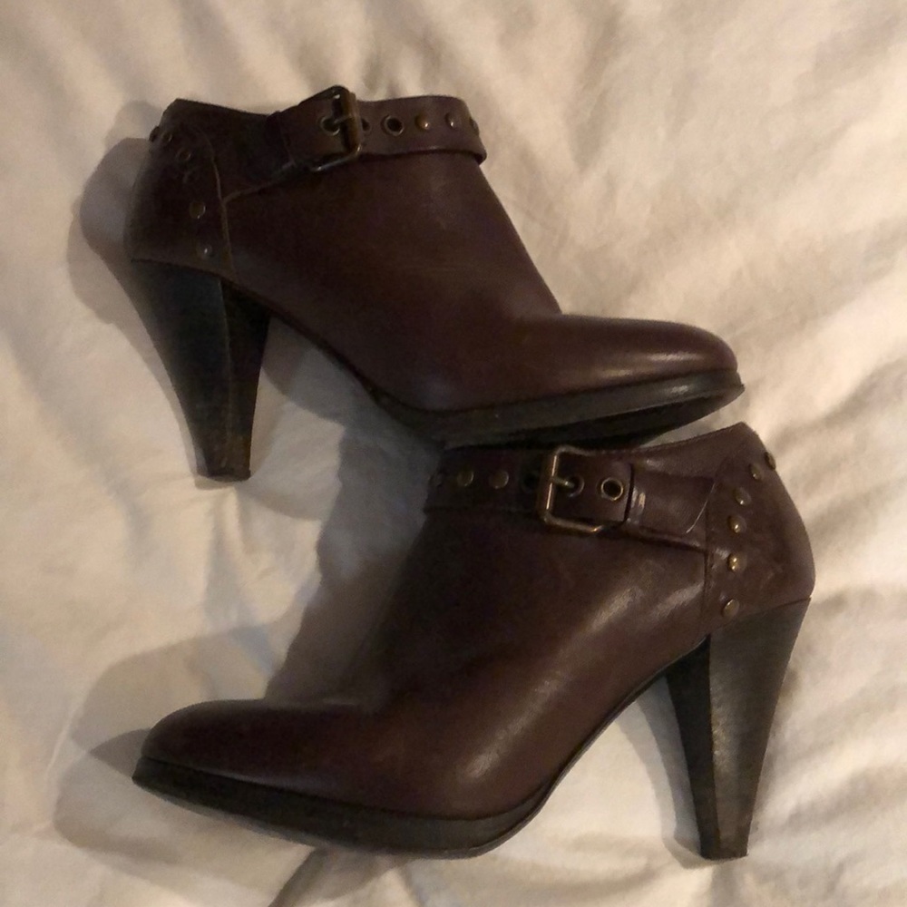 J. Crew brown booties, size 7.5